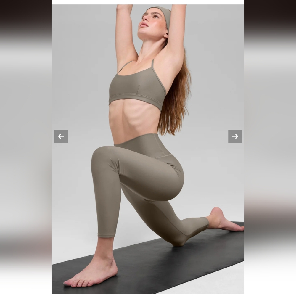 ALO Yoga NEW COLOR🤎 Light Cocoa Airlift Leggings Small - Picture 7 of 11